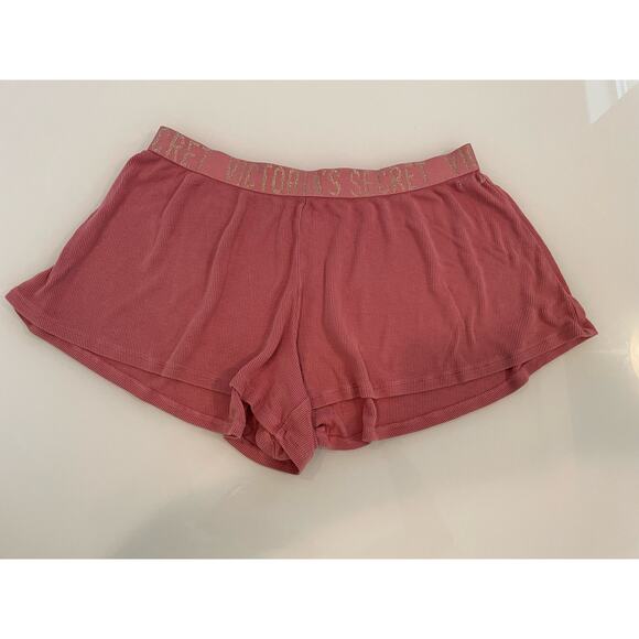 Victoria’s Secret Pink Pajama Shorts Viscose Blend Size M - Picture 3 of 4